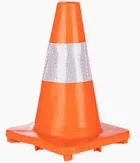 Soft Pvc Traffic Cone With Reflective Tape