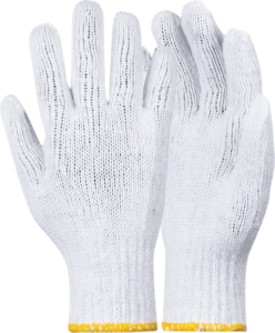 10G 450Gpd. Natural Cotton Blend Crochet Glove