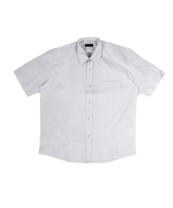 Javlin White Or Pale Blue Lounge Shirt S / S Polycotton Poplin 100G/M2