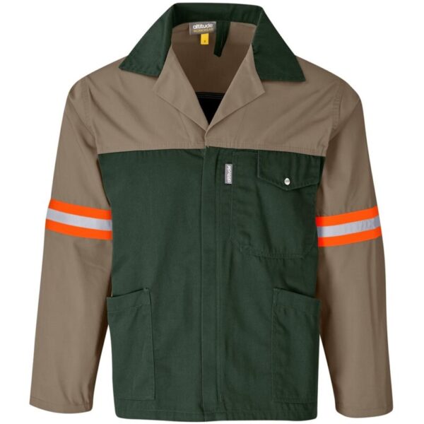Site Premium Two Tone Polycotton Jacket With Reflective Tape (S - L)