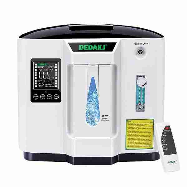 Oxygen Concentrator DEDAKJ 1-7L/min Portable