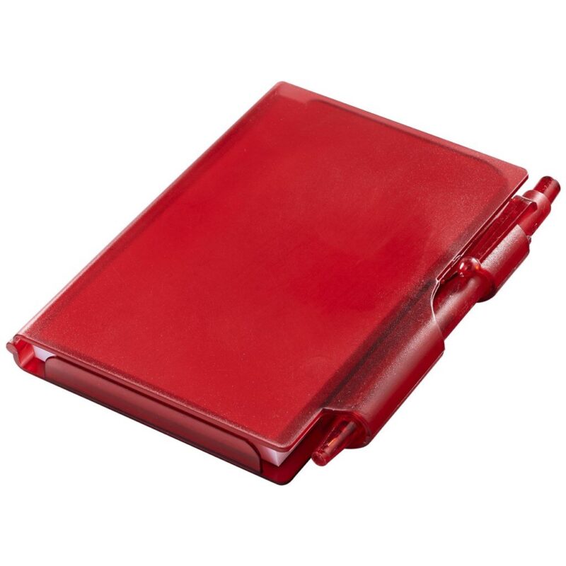 altitude nifty mini notebook pen red
