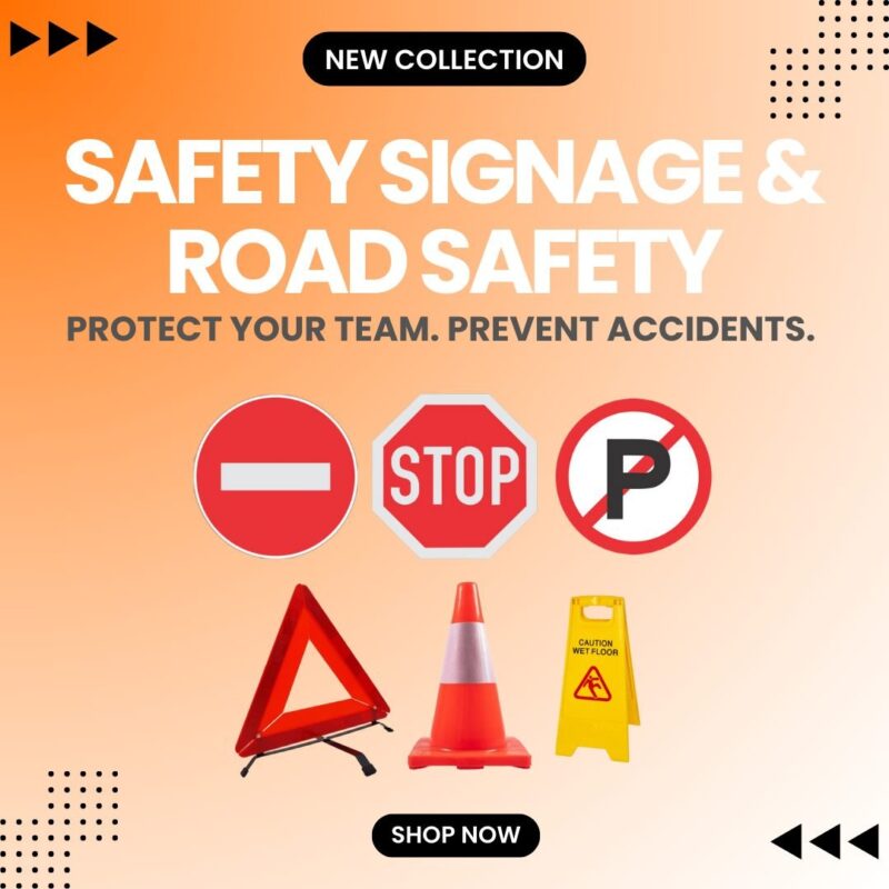 safety signs and road safety equipment